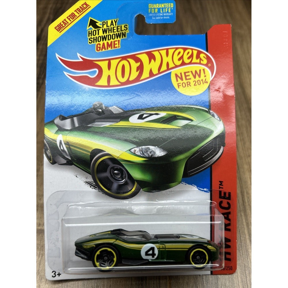 2014 Hot‎ Wheels Race #155/250 RRROADSTER Green Variant